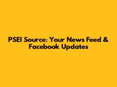 PSEI Source: Your News Feed & Facebook Updates
