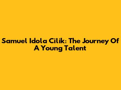 Samuel Idola Cilik: The Journey Of A Young Talent
